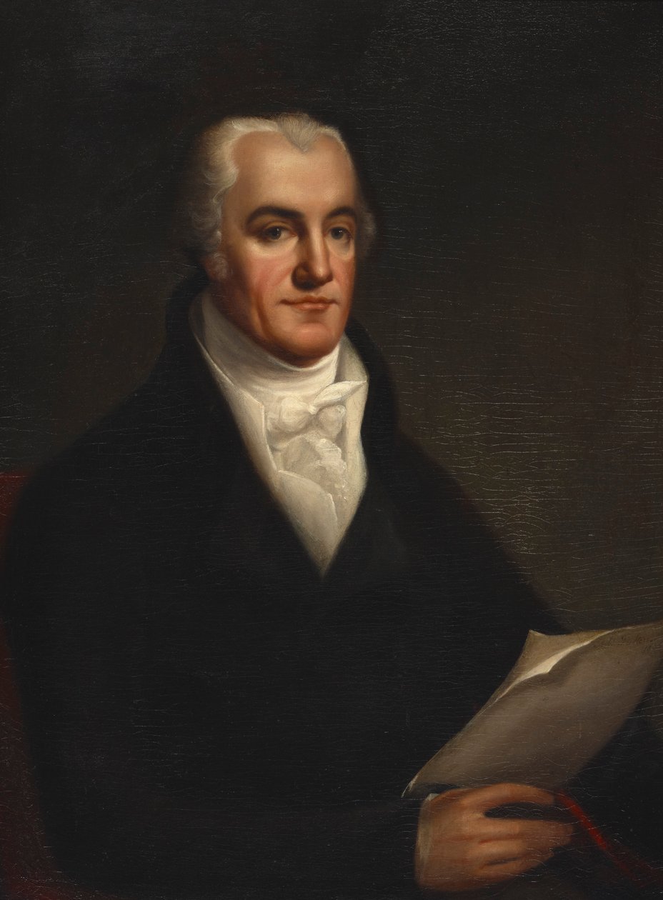Portrait of Joel Barlow av Robert Fulton