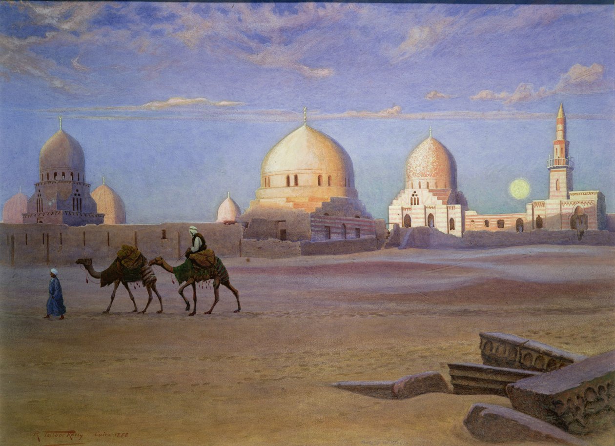 Kalifernas gravar, Kairo av Robert George Talbot Kelly