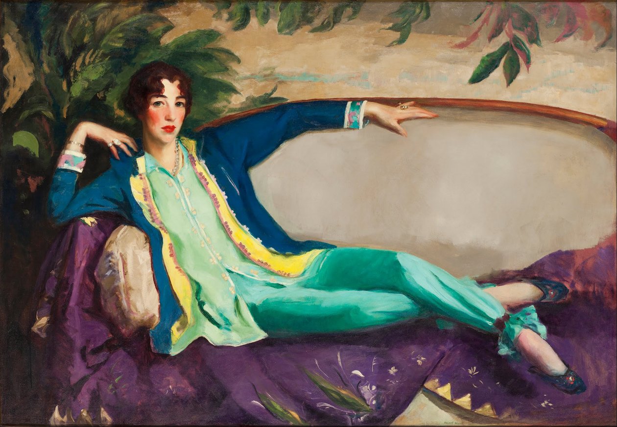 Gertrude Vanderbilt Whitney av Robert Cozad Henri