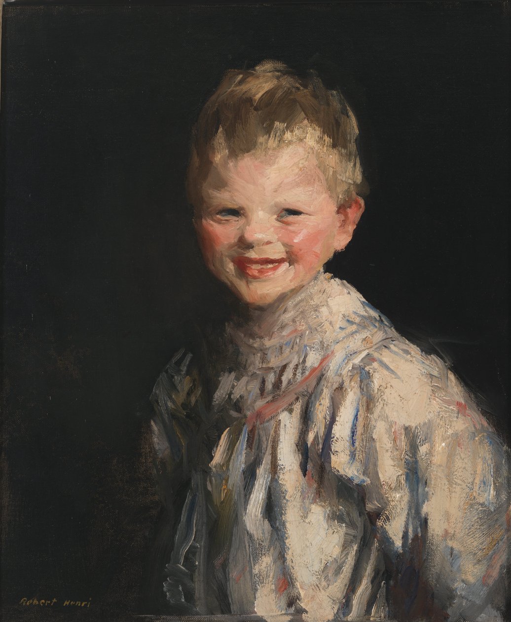 Skrattande barn av Robert Cozad Henri
