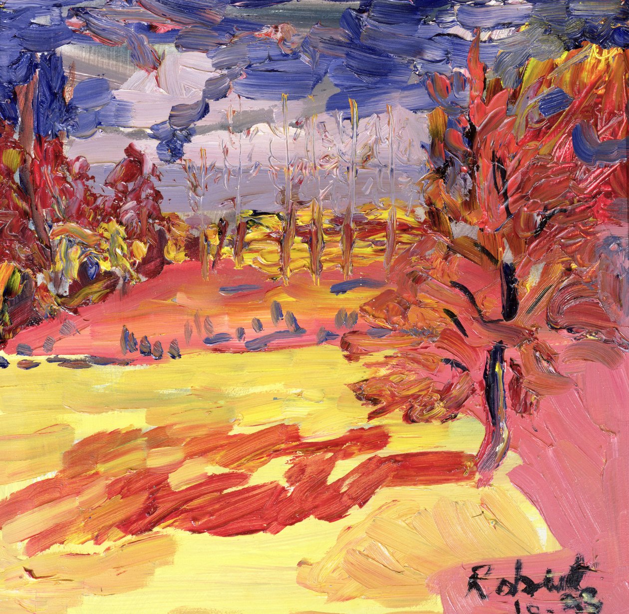 Valnötsträd, 1998 av Robert Hobhouse