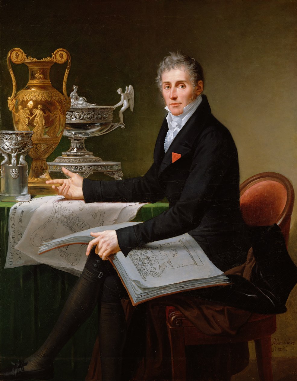 Jean-Baptiste-Claude Odiot, 1822 av Robert Lefevre