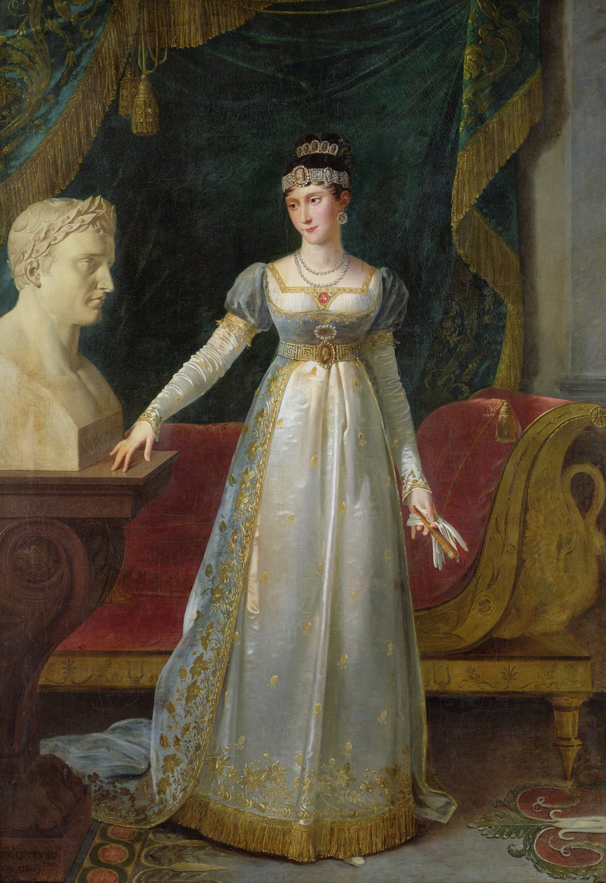 Marie Pauline Bonaparte (1780-1825) Prinsessan Borghese, 1808 av Robert Lefevre