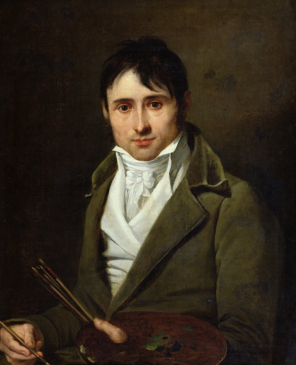 Porträtt av Jean-Victor Bertin (1775-1842) 1805 av Robert Lefevre