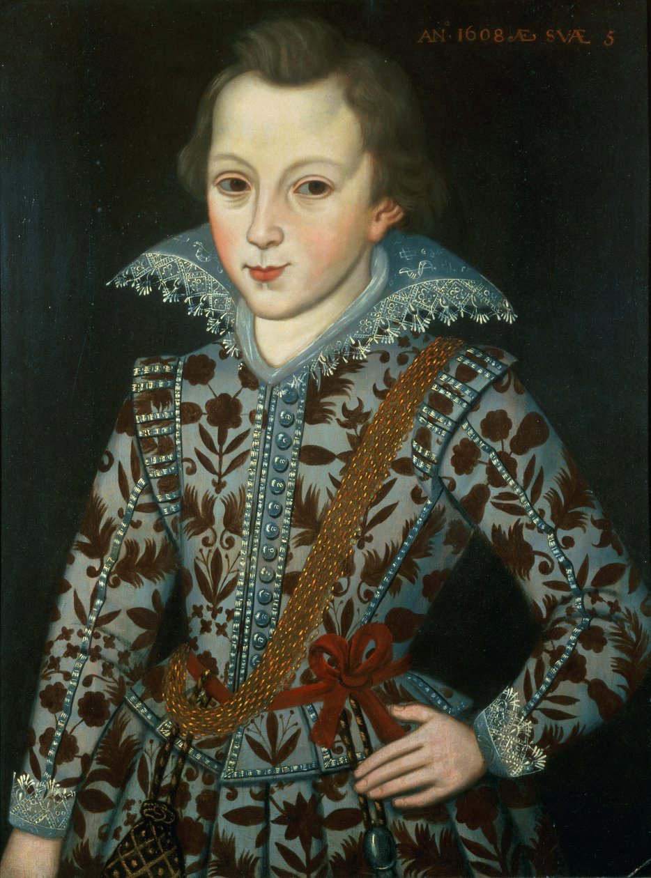 Porträtt av en ung pojke, fem år av Robert Peake