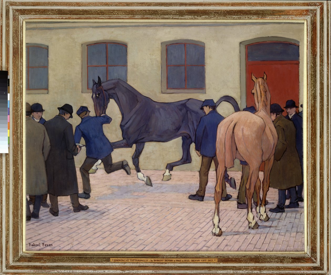 Visar på Tattersalls av Robert Polhill Bevan