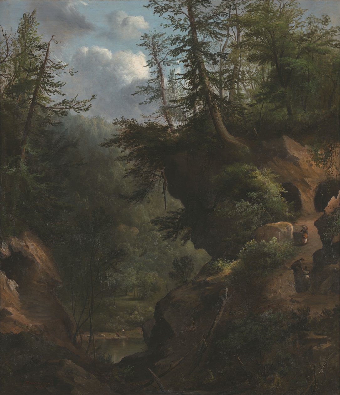 The Caves av Robert Scott Duncanson