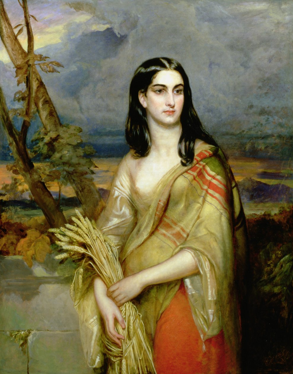 Ruth...Ruth II, 7-9, ca 1842 av Robert Scott Lauder