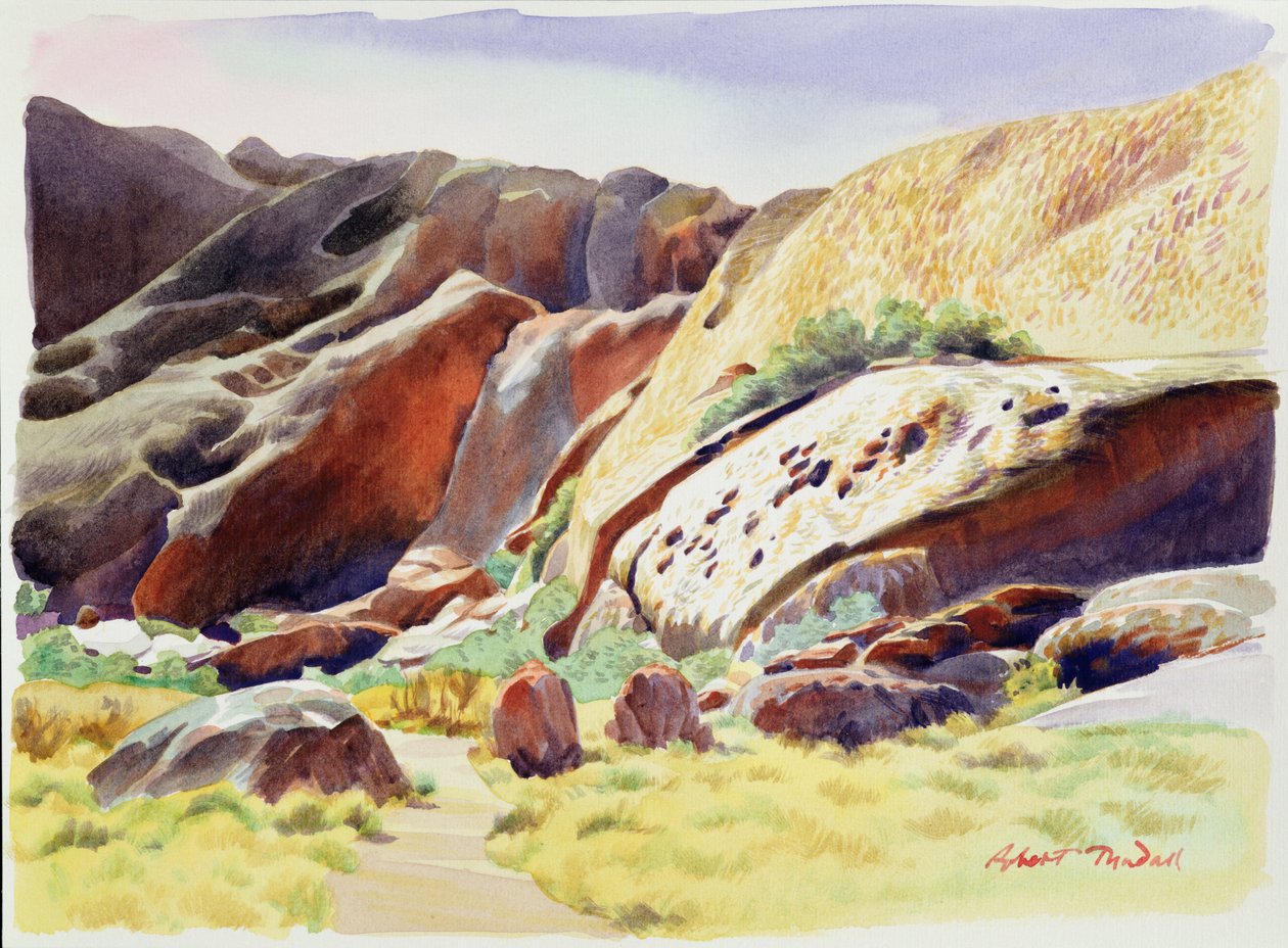 Aspects of Uluru (Ayers Rock), Australien (wc) av Robert Tyndall