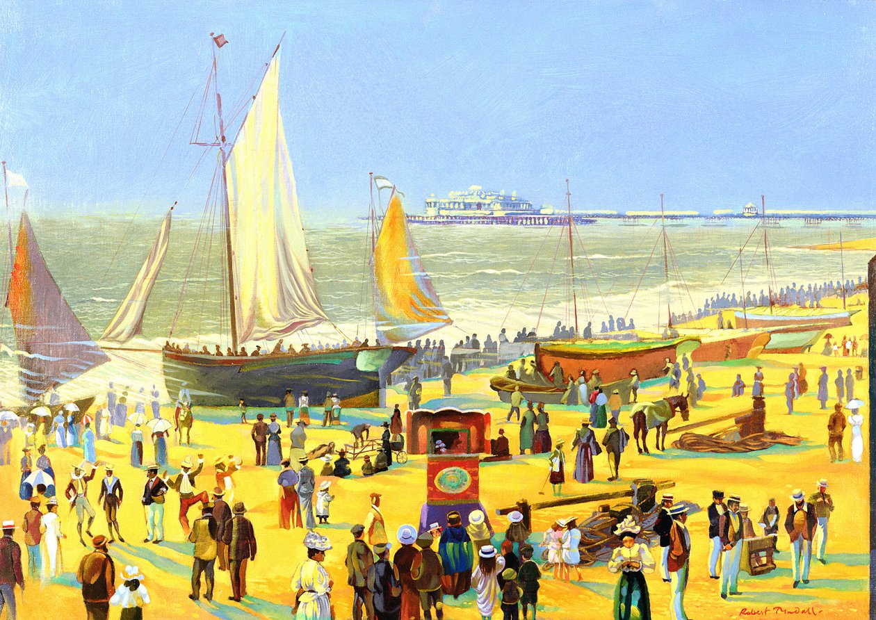 Spöken på Brighton Beach av Robert Tyndall