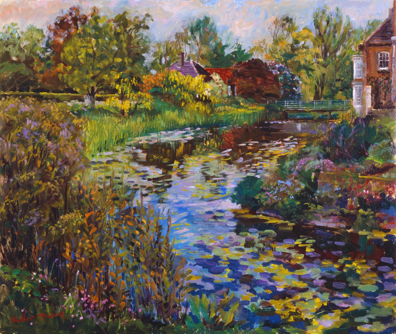 Moated House, New Timber, Sussex av Robert Tyndall