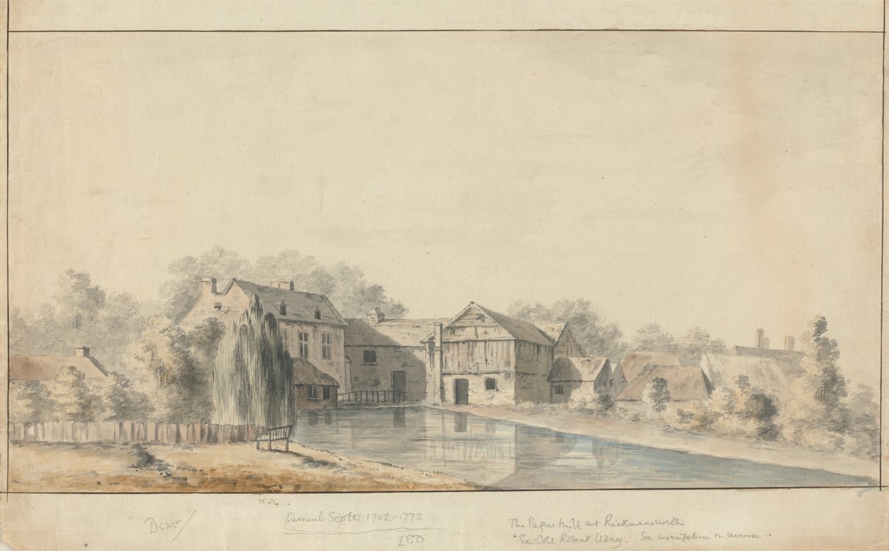 The Paper Mill at Rickmansworth av Robert Udney