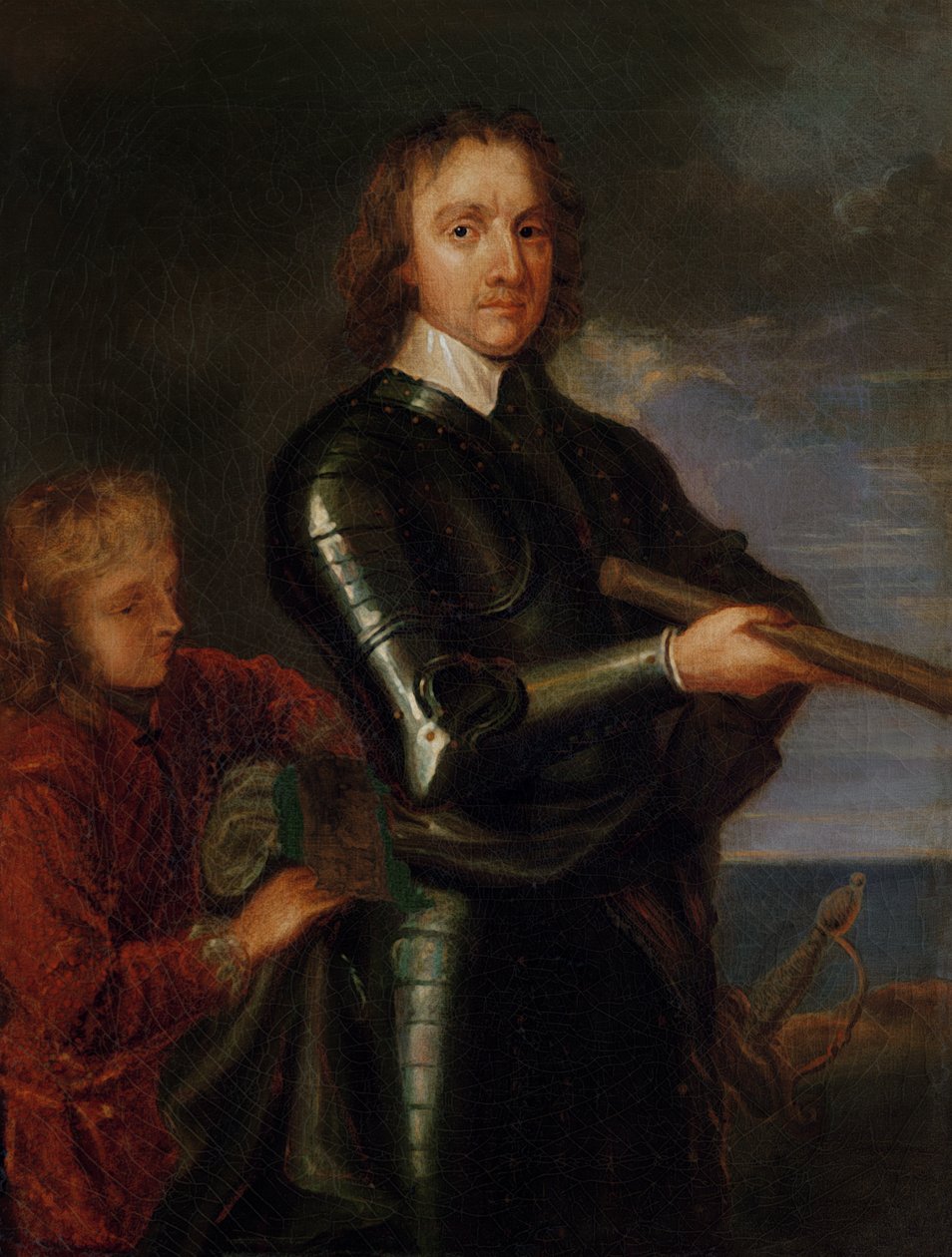 Porträtt av Oliver Cromwell (1599-1658) av Robert Walker