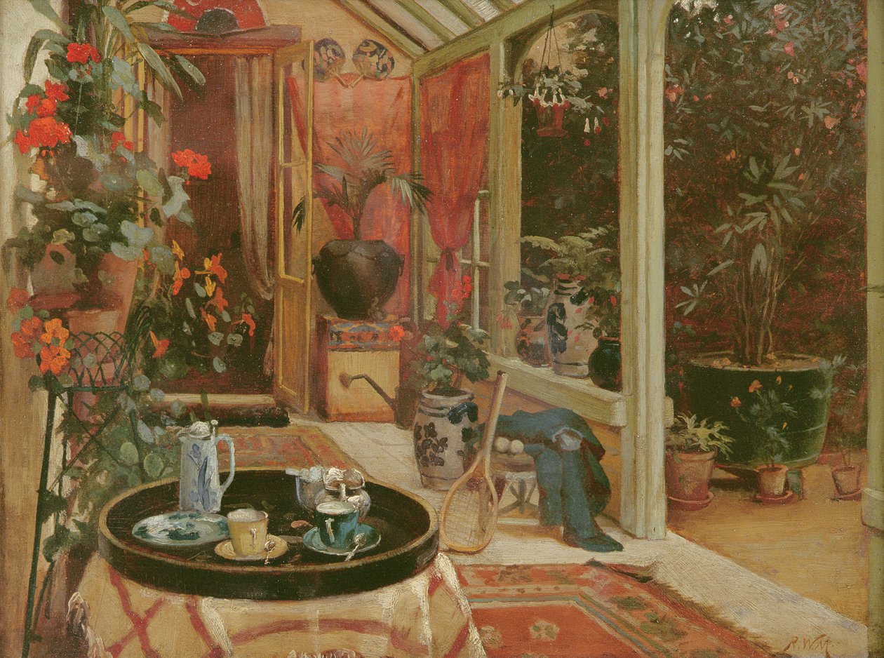 En paus för te av Robert Walker Macbeth