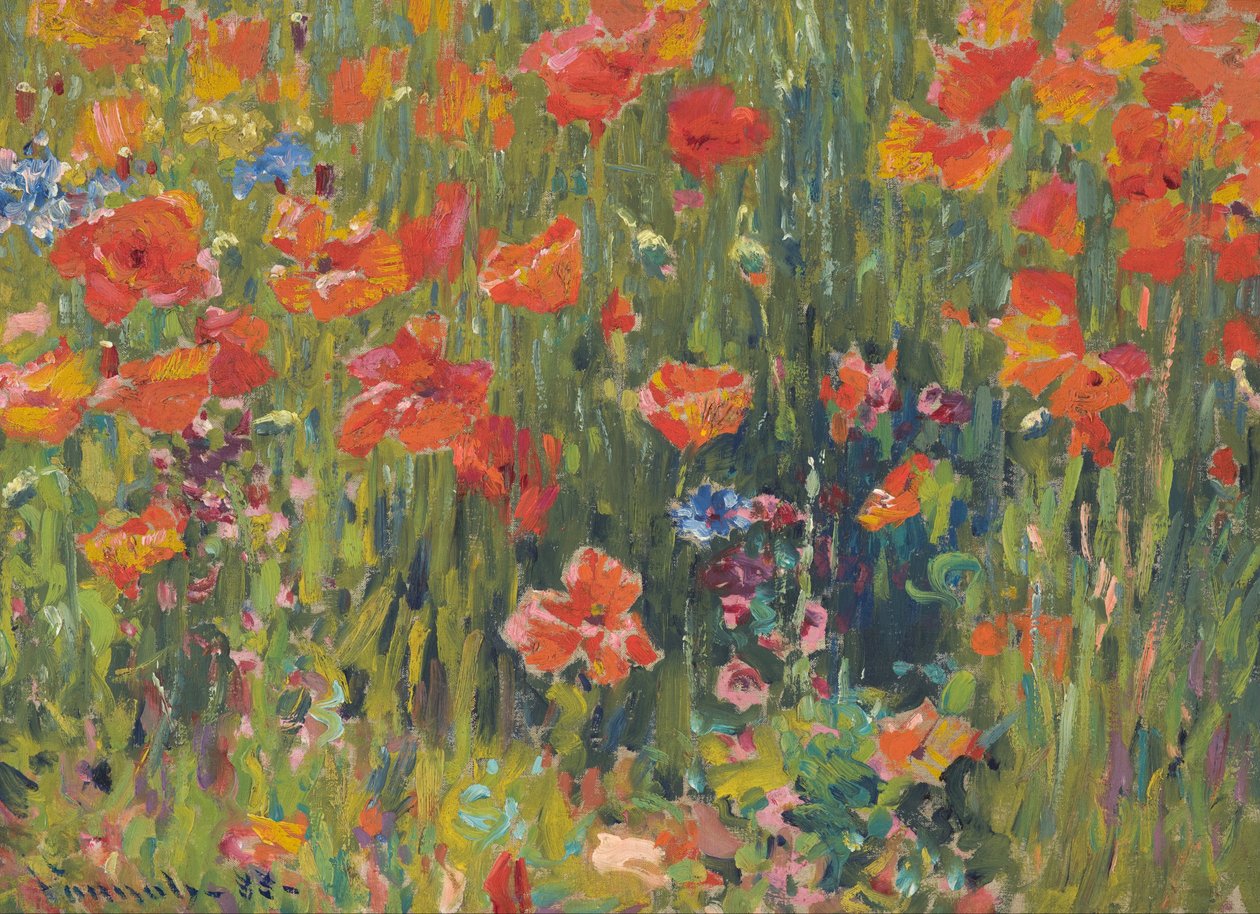 Poppies av Robert William Vonnoh