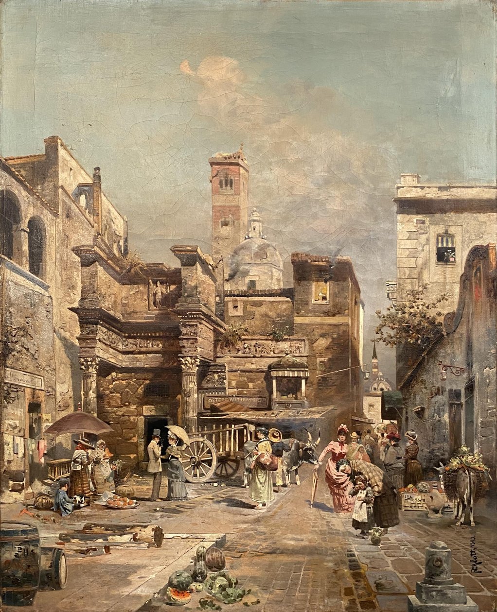 En romersk gatuscen av Robert Alott