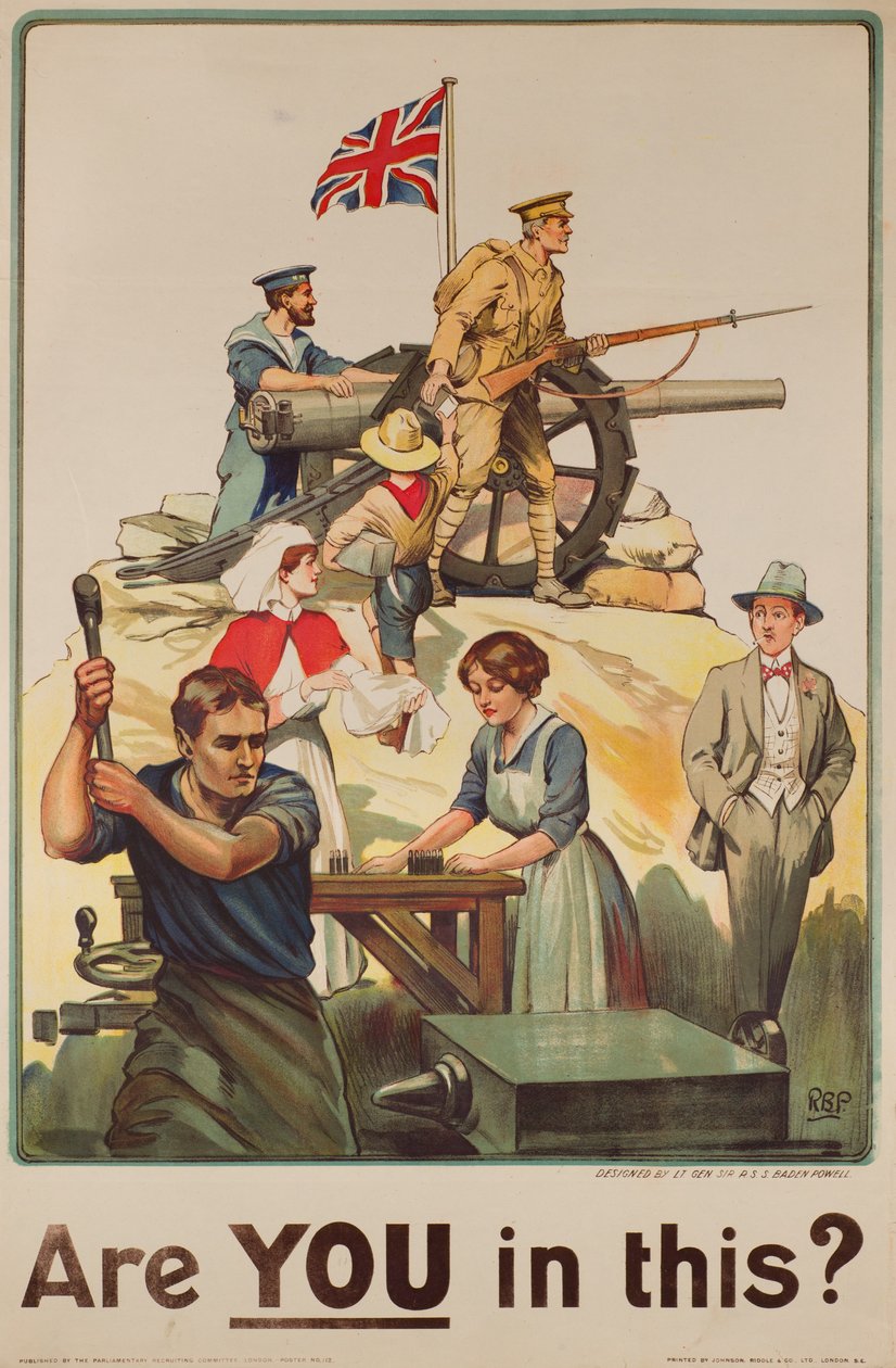 Är DU med i detta?, 1915 av Robert Baden Powell