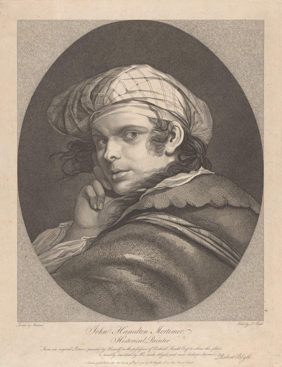 John Hamilton Mortimer av Robert Blyth