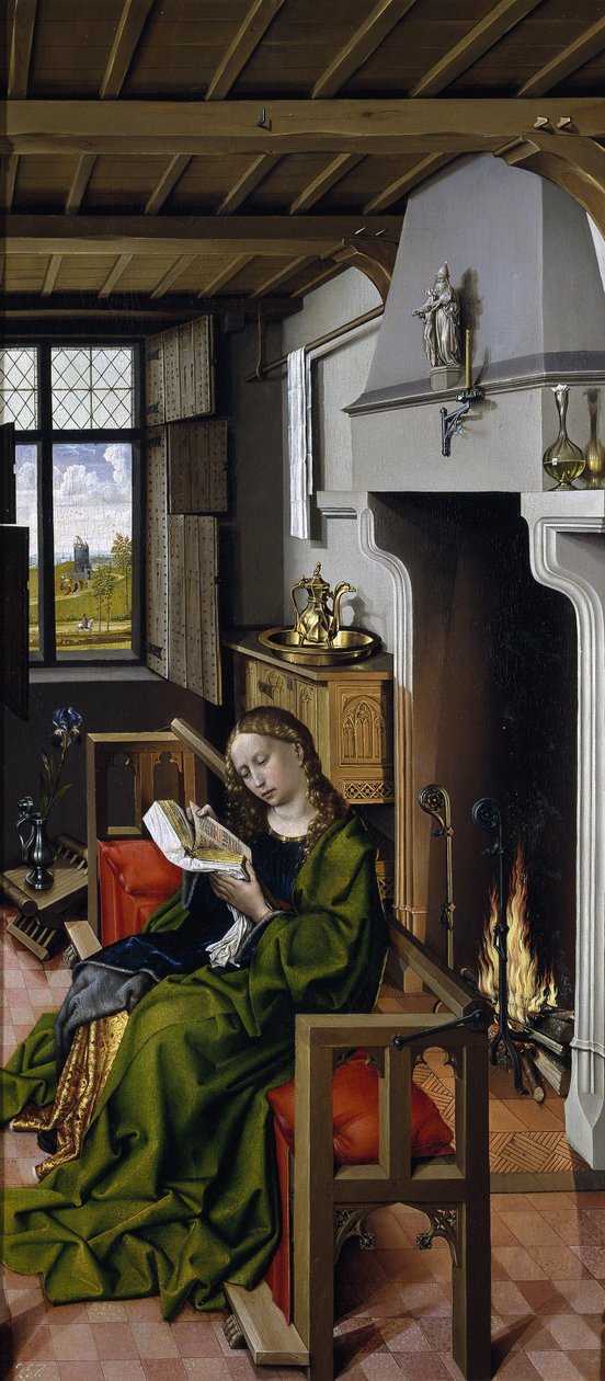 Sankta Barbara, 1438 av Robert Campin