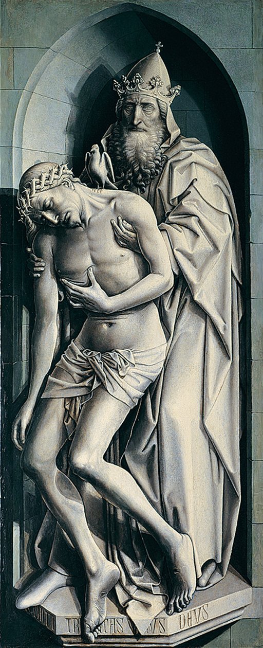 Flémallepanelerna: Den heliga treenigheten av Robert Campin