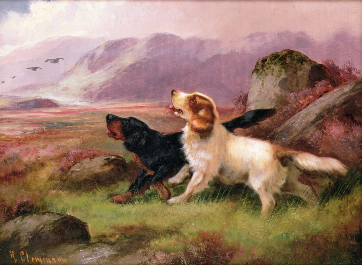 Gundogs (en i ett par) av Robert Cleminson