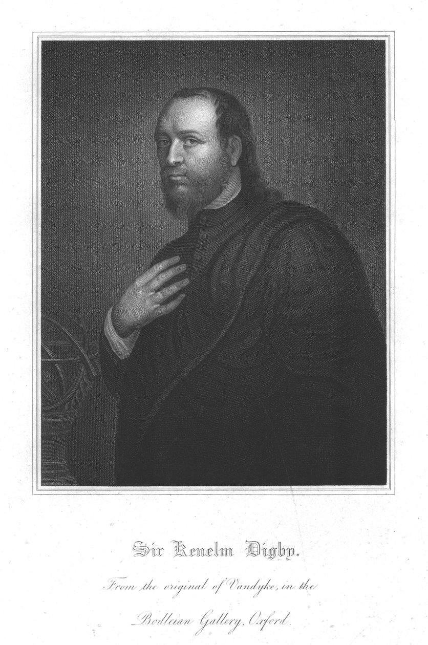 Sir Kenelm Digby, c1815-1820 av Robert Cooper