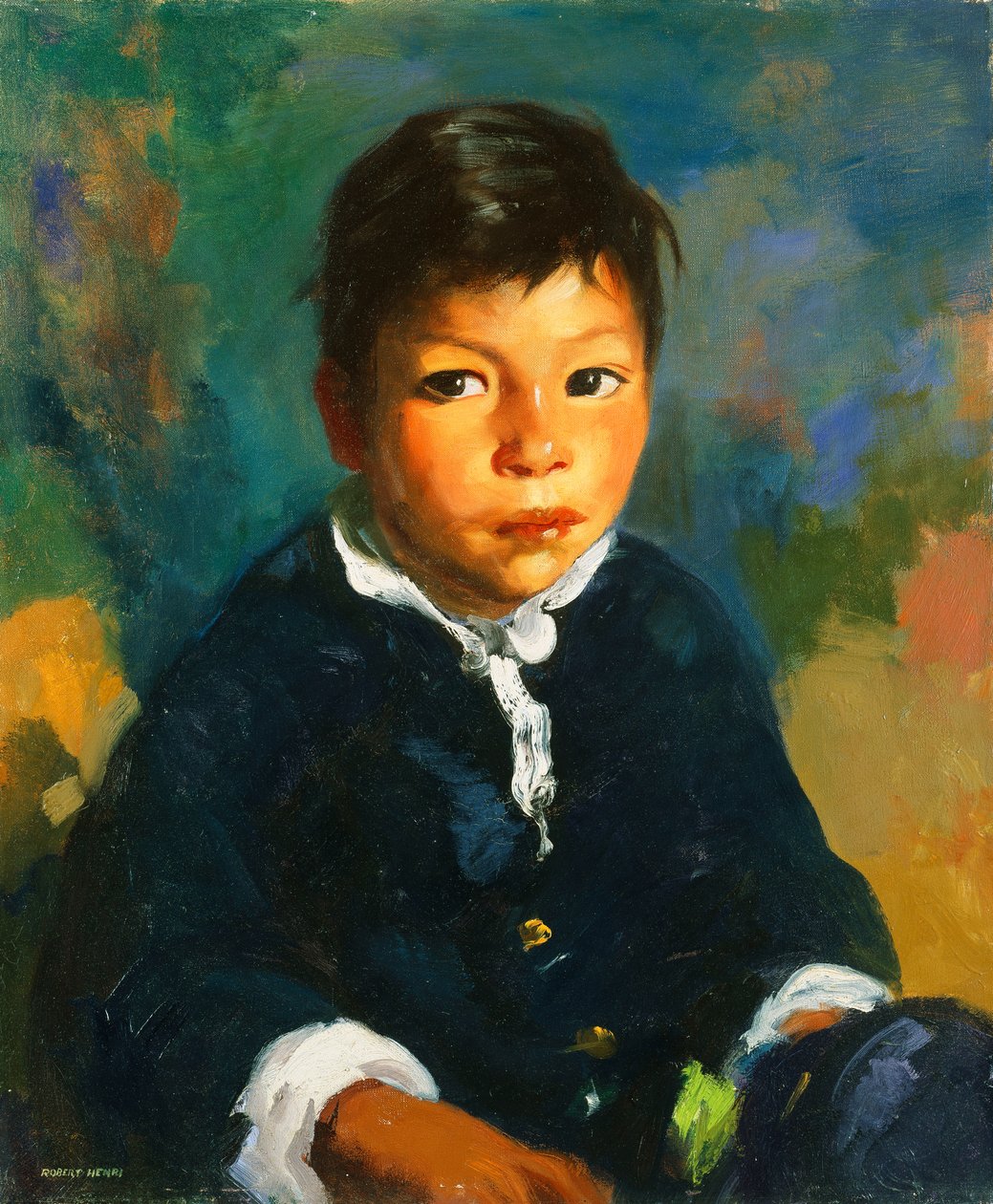 Lilla halvrasen, 1917 av Robert Cozad Henri