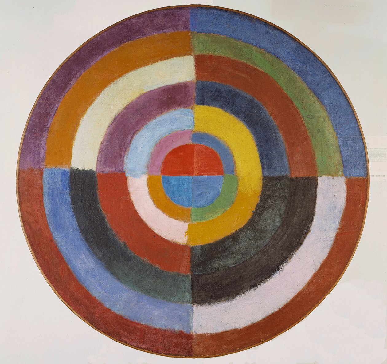 Skiva Den första skivan, 1912-1913. av Robert Delaunay