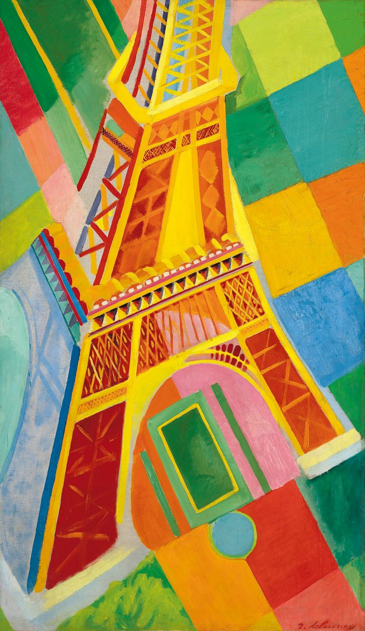 Eiffeltornet, 1926. av Robert Delaunay