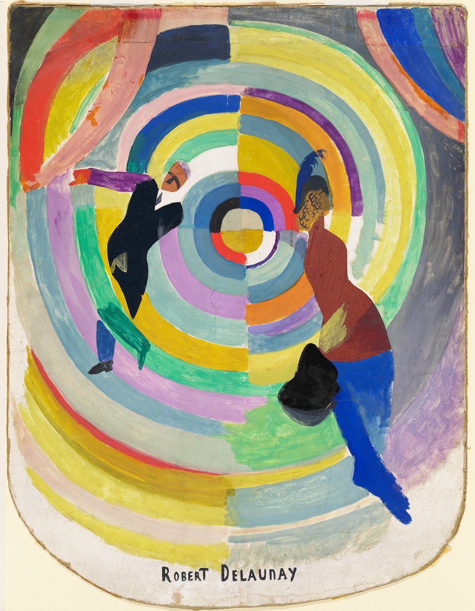 Politiskt drama av Robert Delaunay