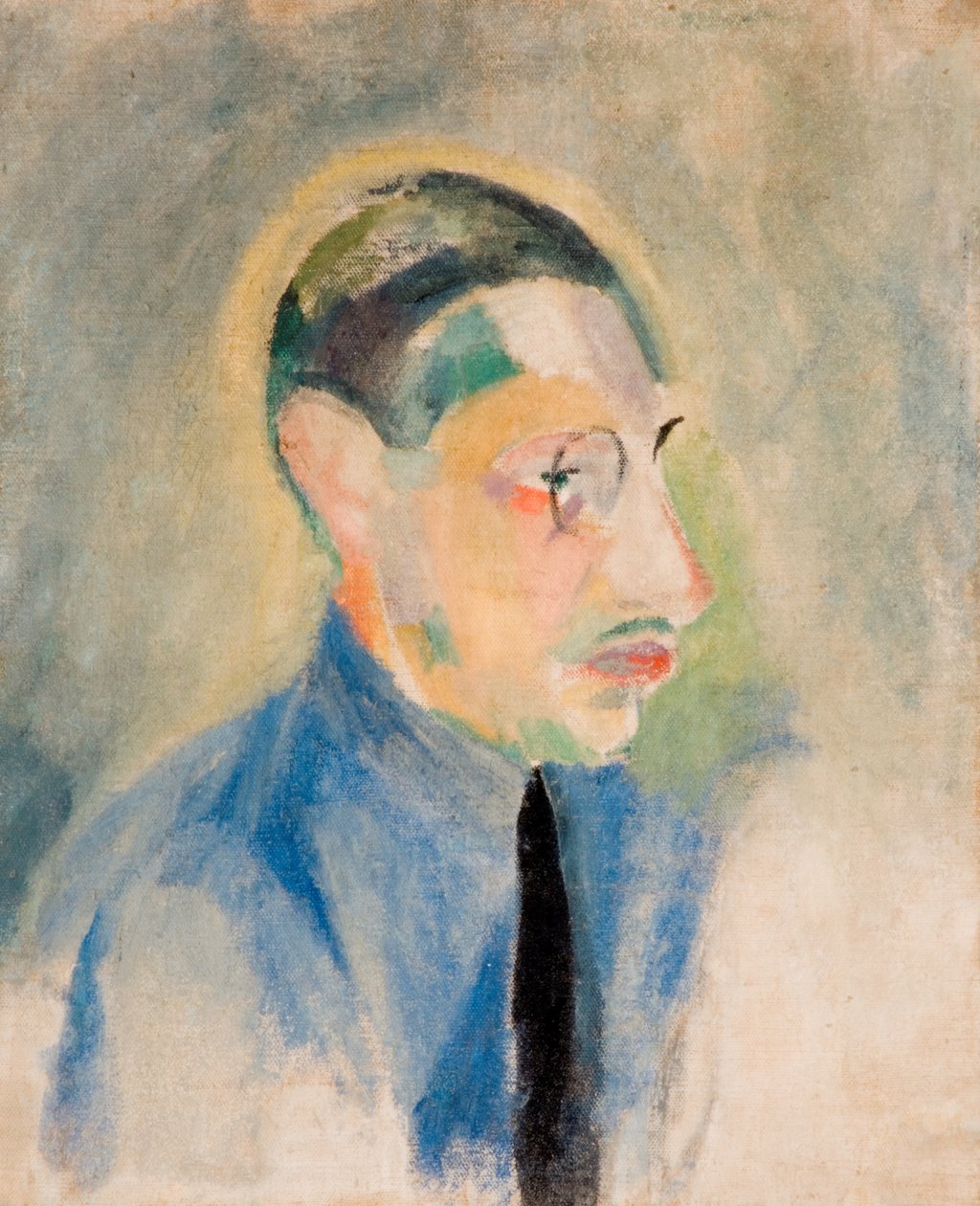 Porträtt av Igor Stravinsky av Robert Delaunay