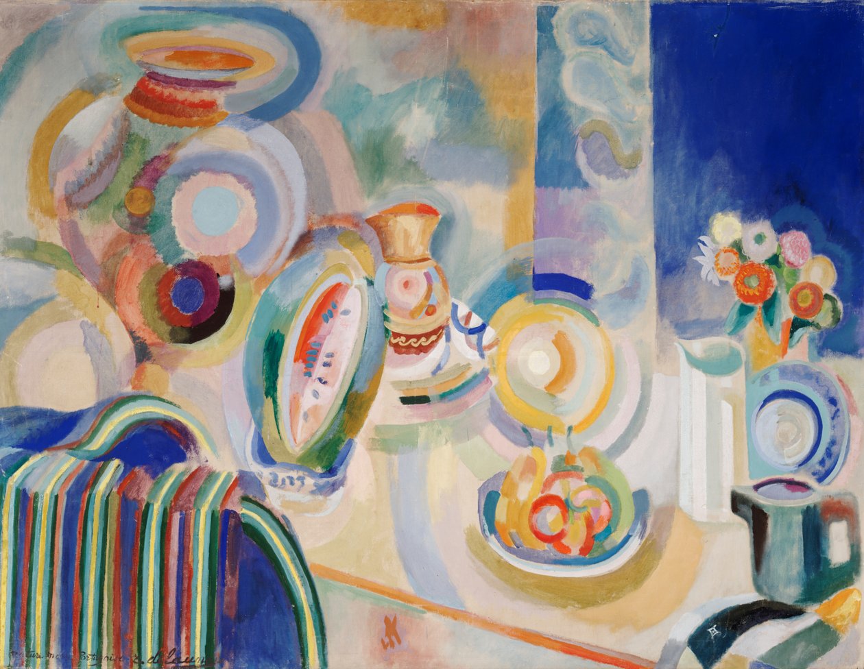 Portugisiskt stilleben av Robert Delaunay