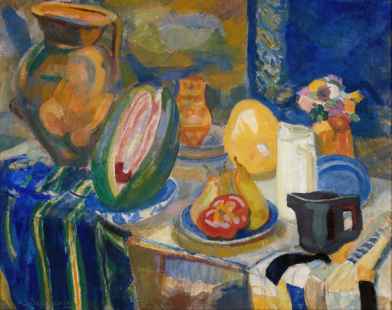 Portugisiskt stilleben, 1915. av Robert Delaunay