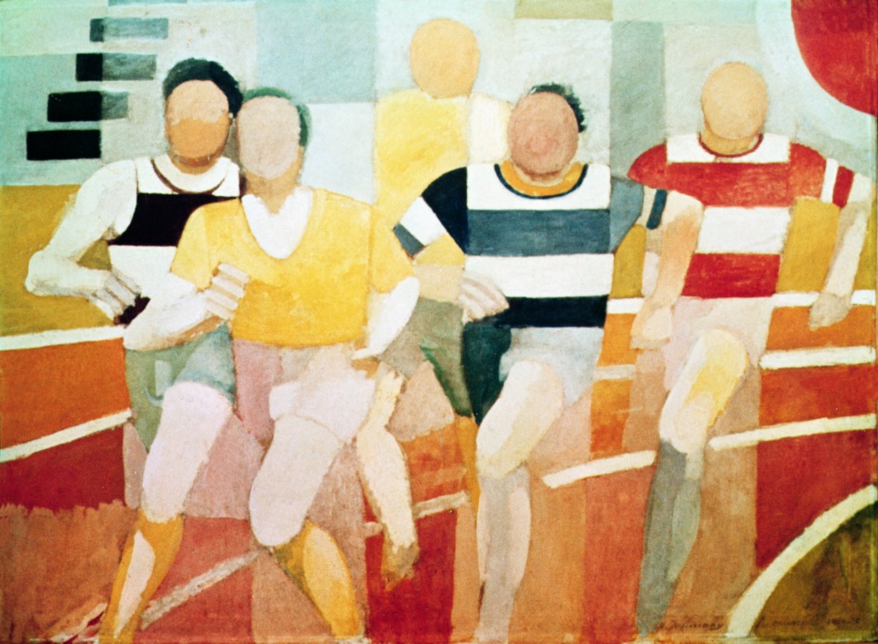 Löpare av Robert Delaunay