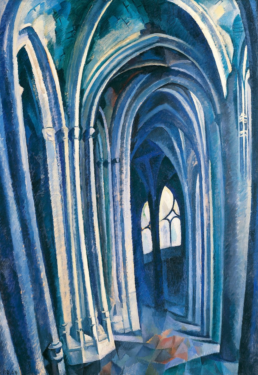 Saint-Severin #1 av Robert Delaunay