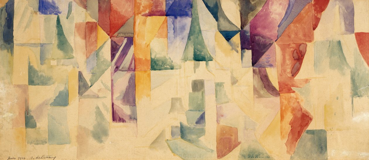 Samtidiga Windows av Robert Delaunay