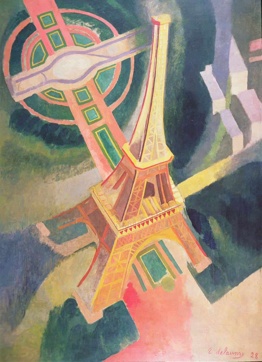 Eiffeltornet av Robert Delaunay