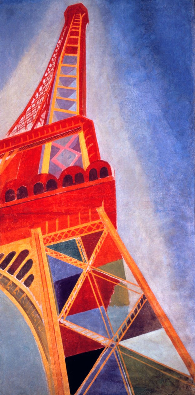 Eiffeltornet, 1926 av Robert Delaunay