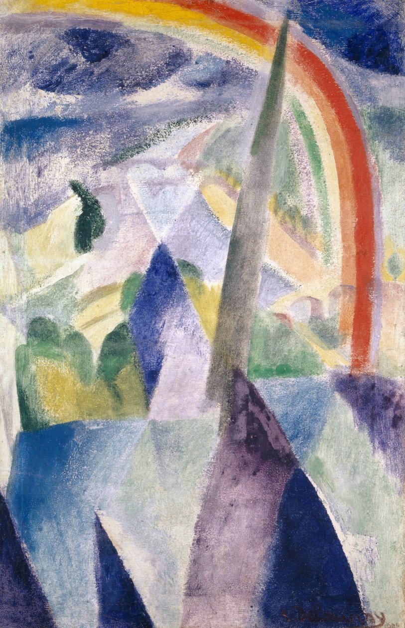 The Spire of Notre-Dame av Robert Delaunay