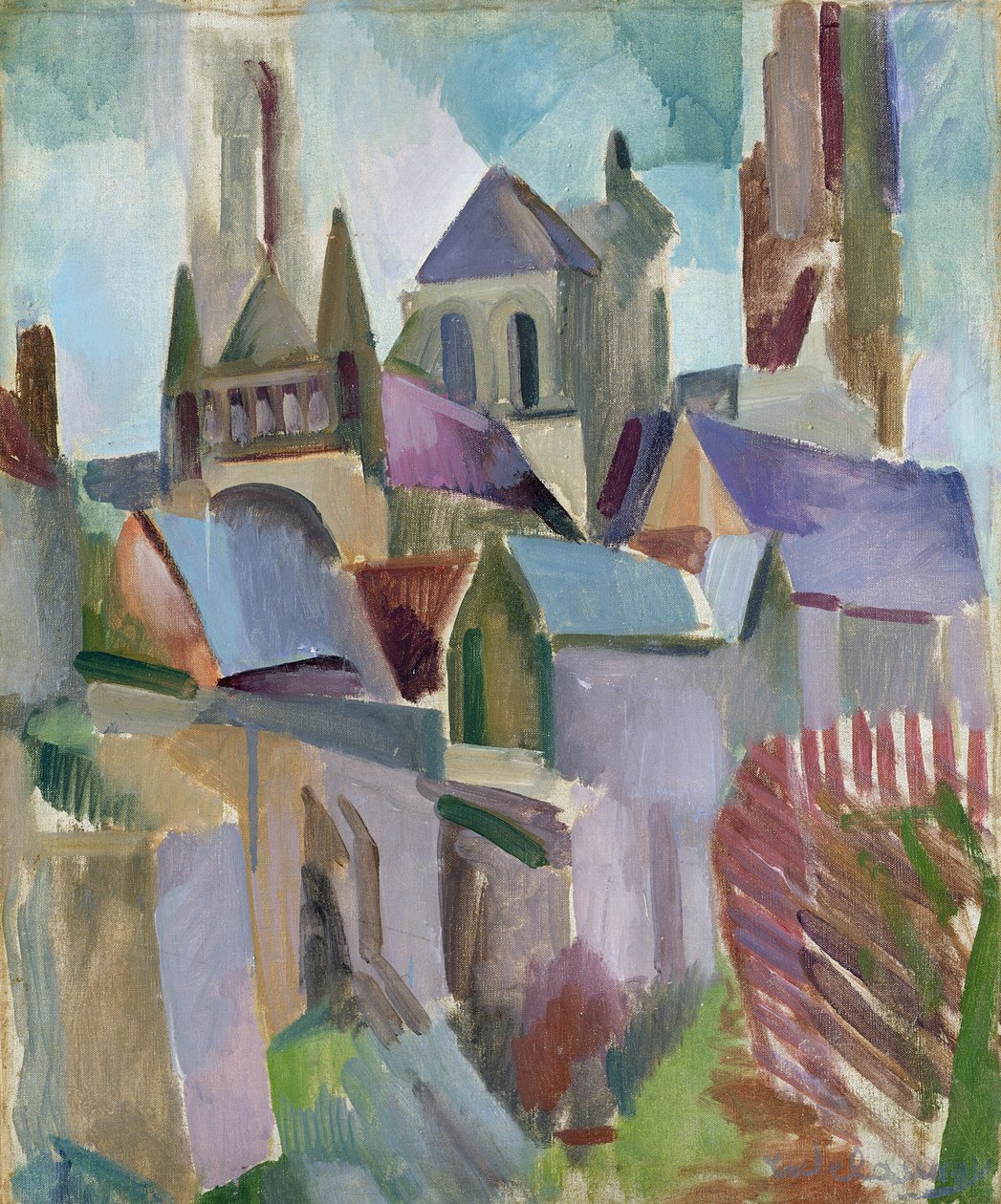 Laons torn av Robert Delaunay