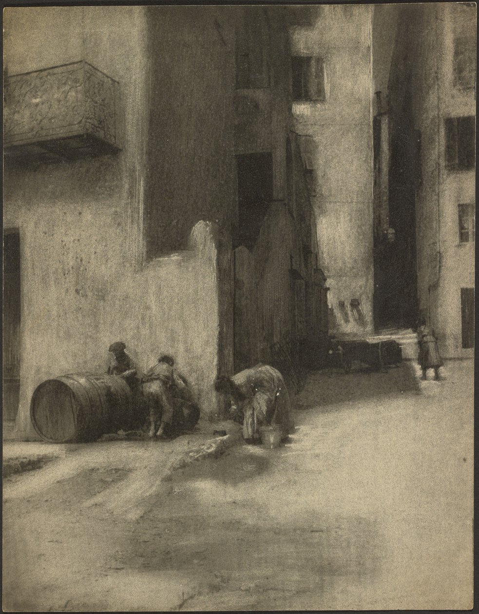 Gatuhörn i Menton av Robert Demachy