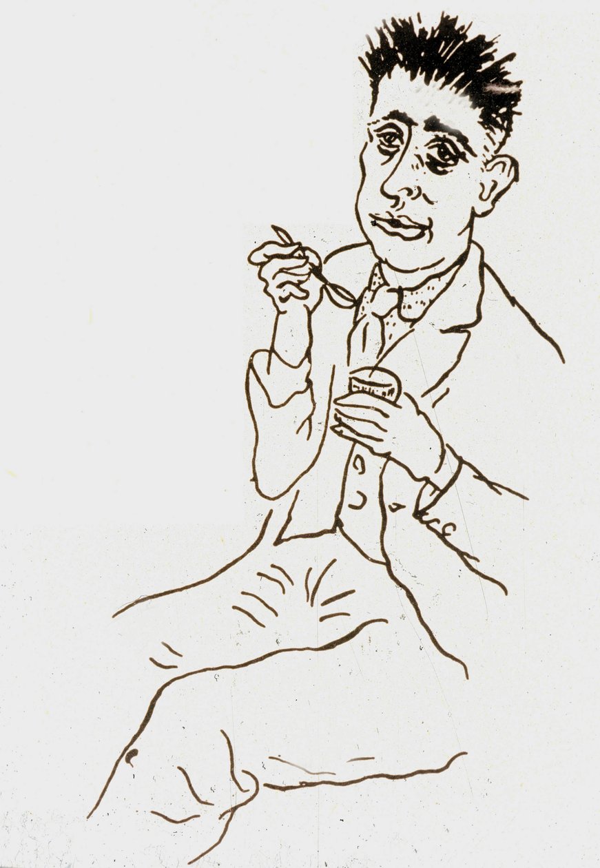Självporträtt av Robert Desnos