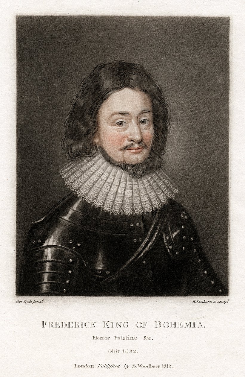 Fredrik V 1596-1632 vinterkungen, 1812 av Robert Dunkarton