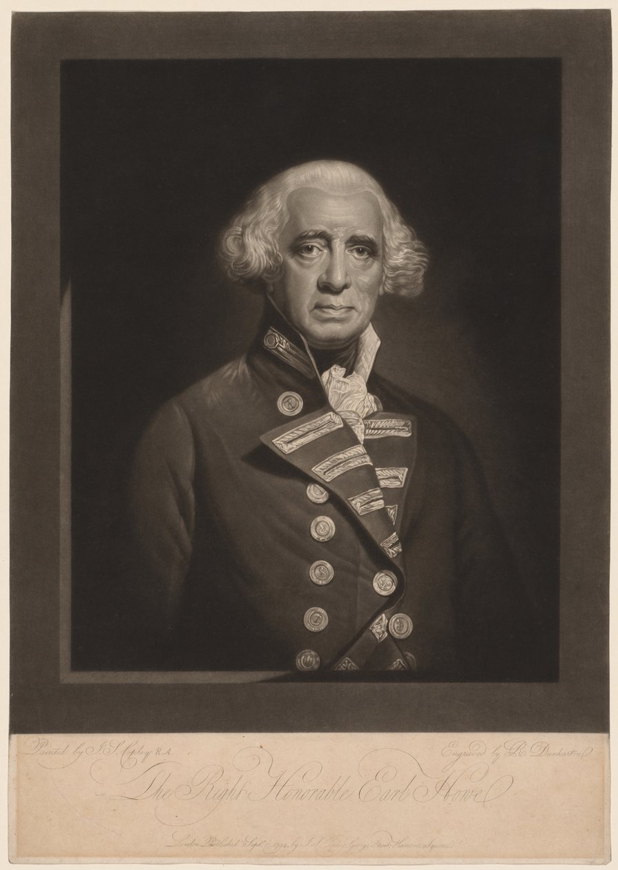 Richard, Earl Howe av Robert Dunkarton