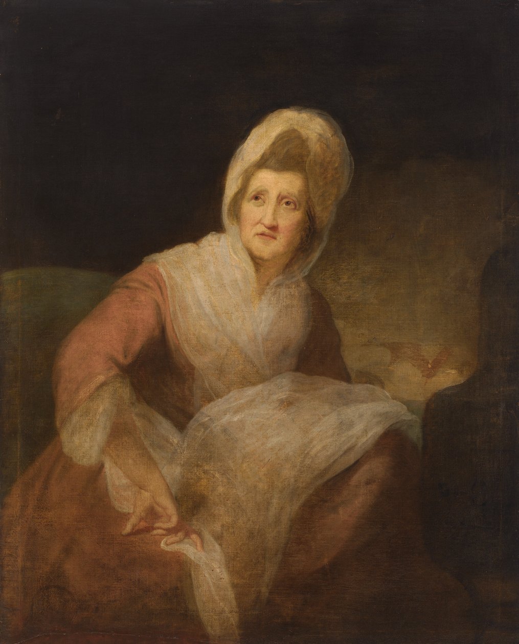 Patience Lovell Wright, c. 1782. av Robert Edge Pine