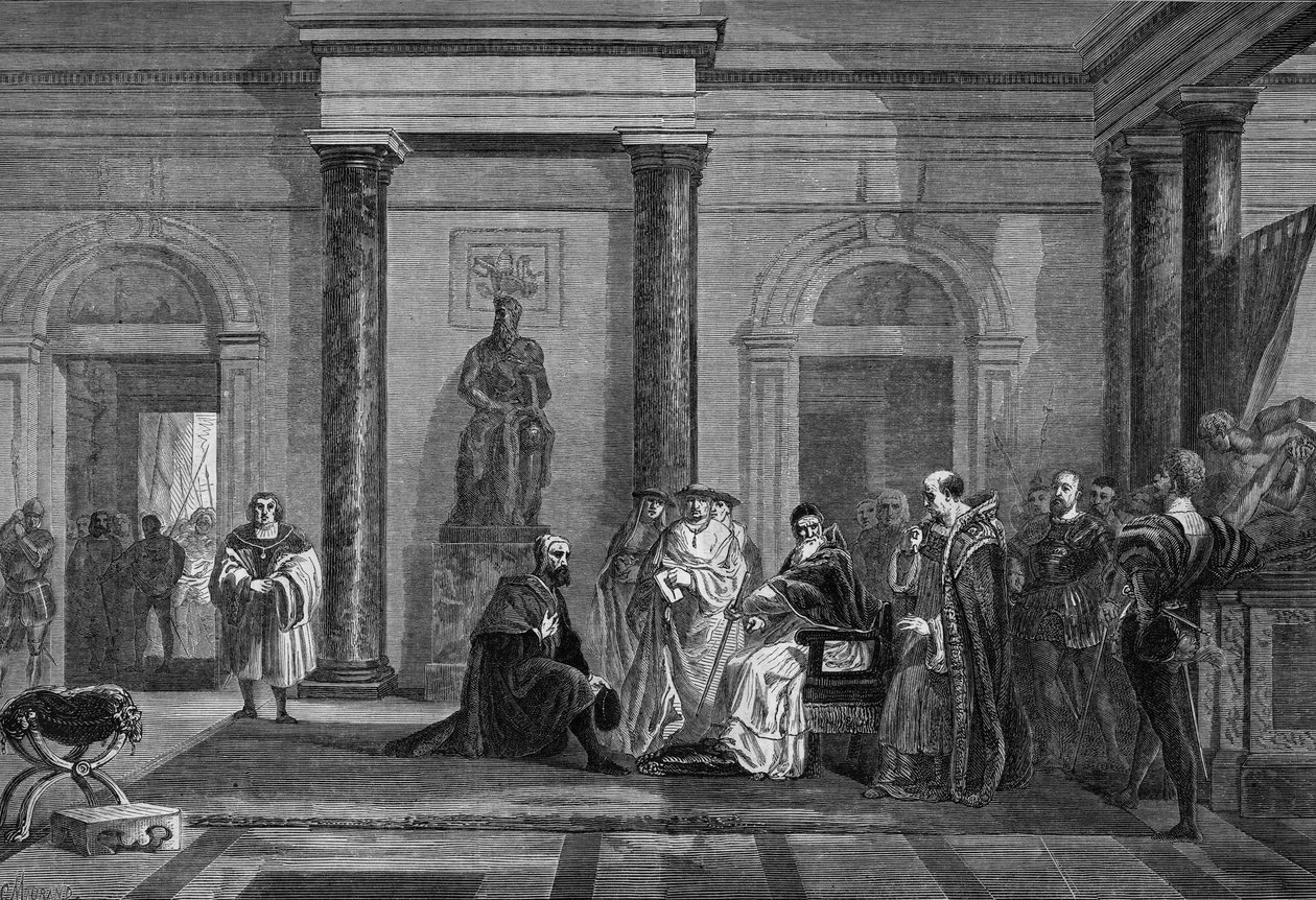 Påven Julius II (Giulio II av Robert Fleury