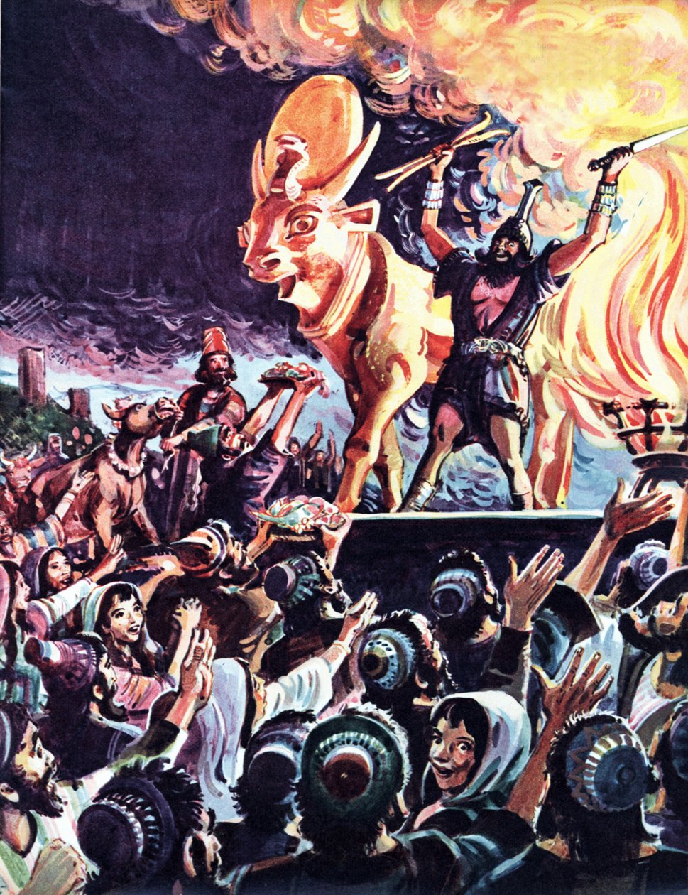 Tillbedjan av Falsos gudar av Robert Forrest