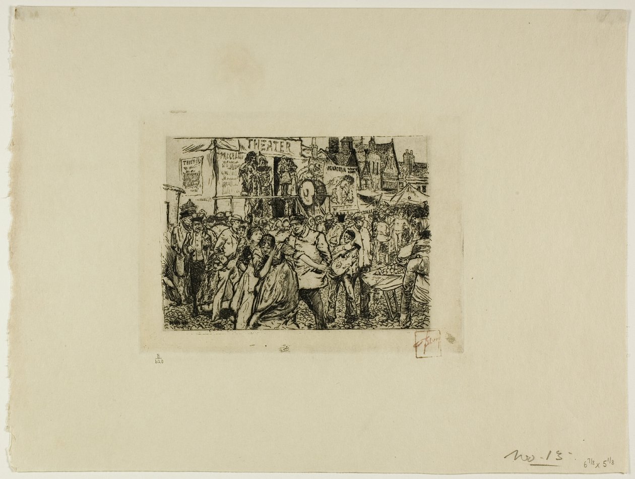 En Illustration av Robert Frederick Blum