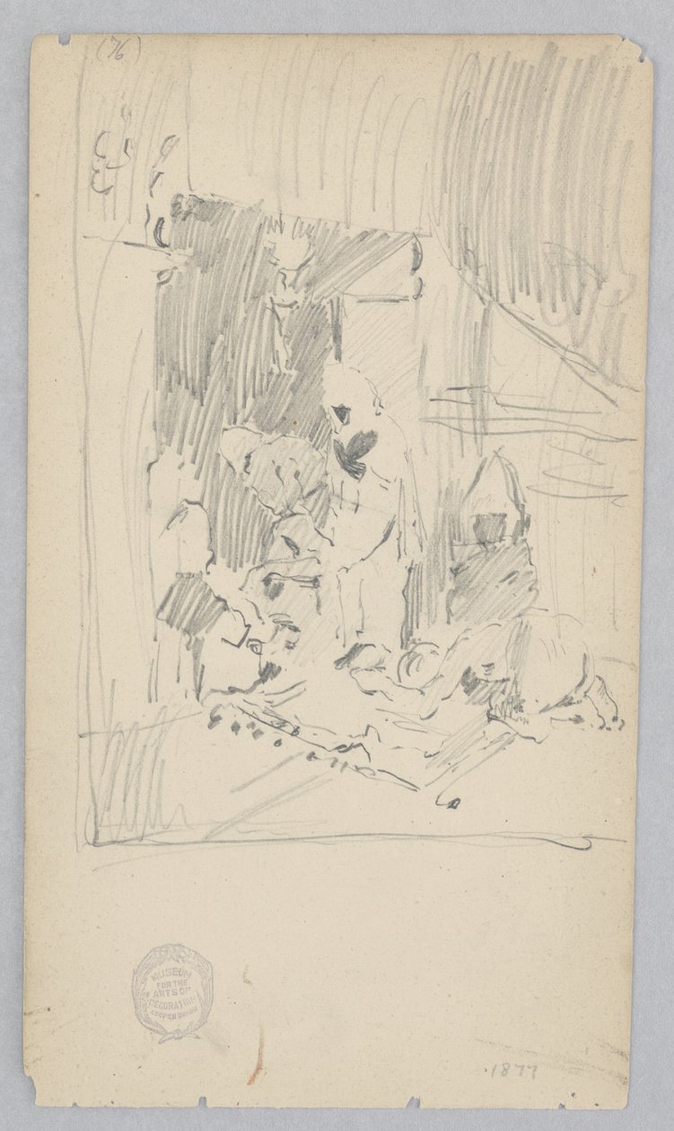 Ingång till en moské av Robert Frederick Blum