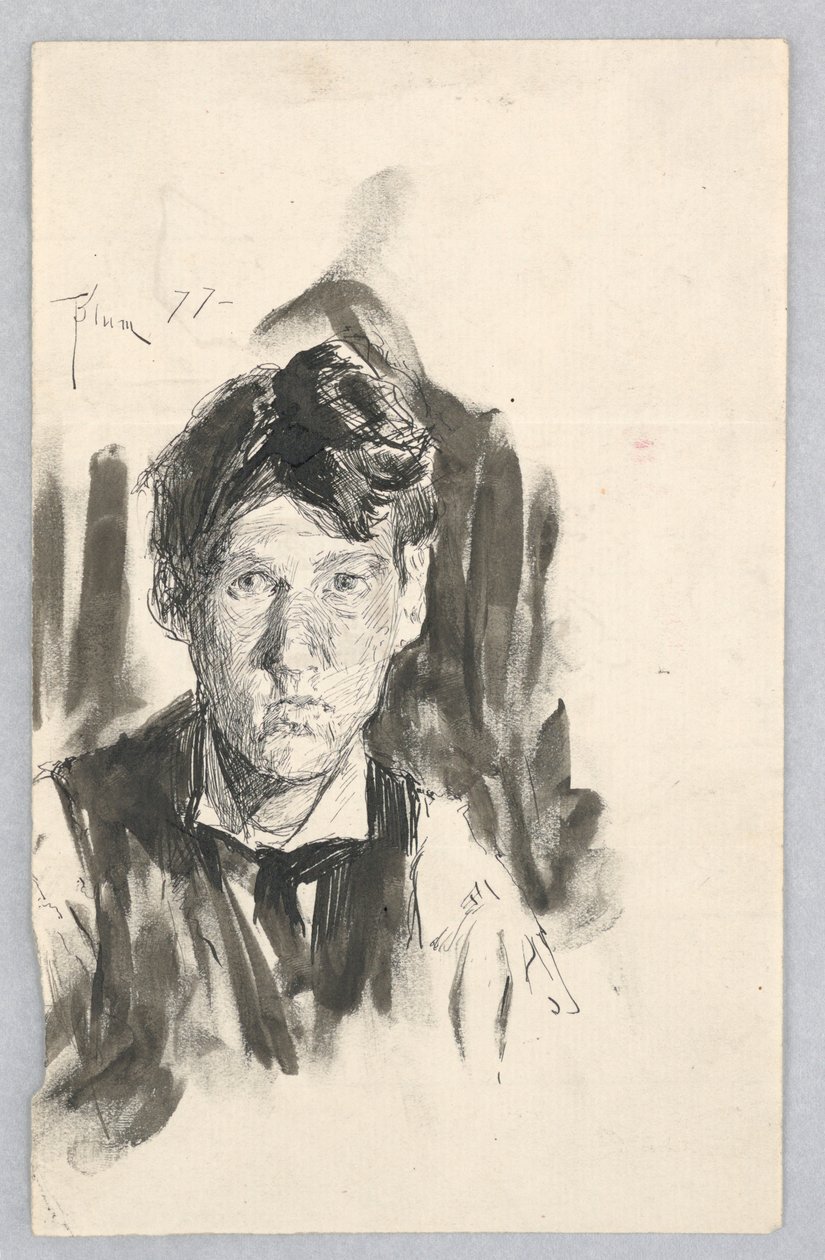 Porträtt av Kenyon Cox av Robert Frederick Blum